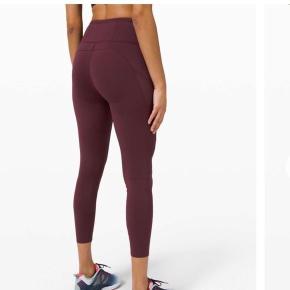 Lululemon Fast and Free Tight II 25" *Non-Reflective Nulux Size 14 - Picture 3 of 10